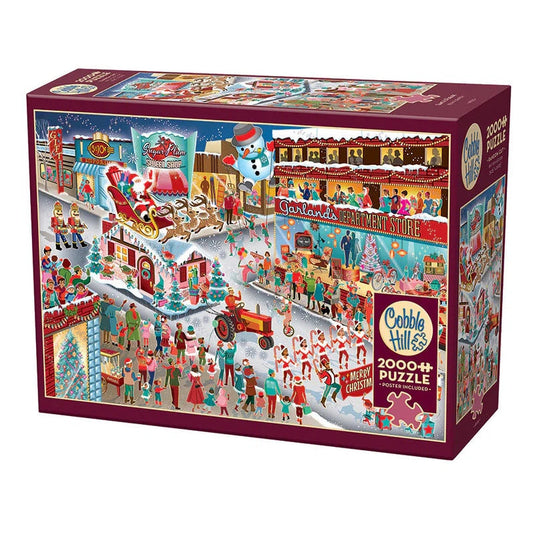 Santa's Parade 2000 Piece Jigsaw Puzzle Cobble Hill