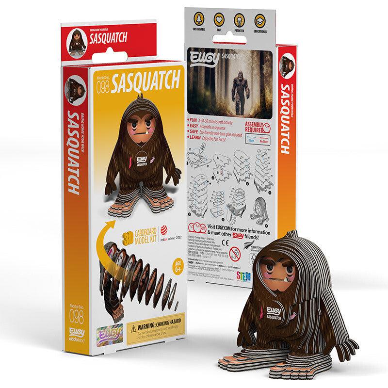 Sasquatch 3D Cardboard Model Kit Eugy