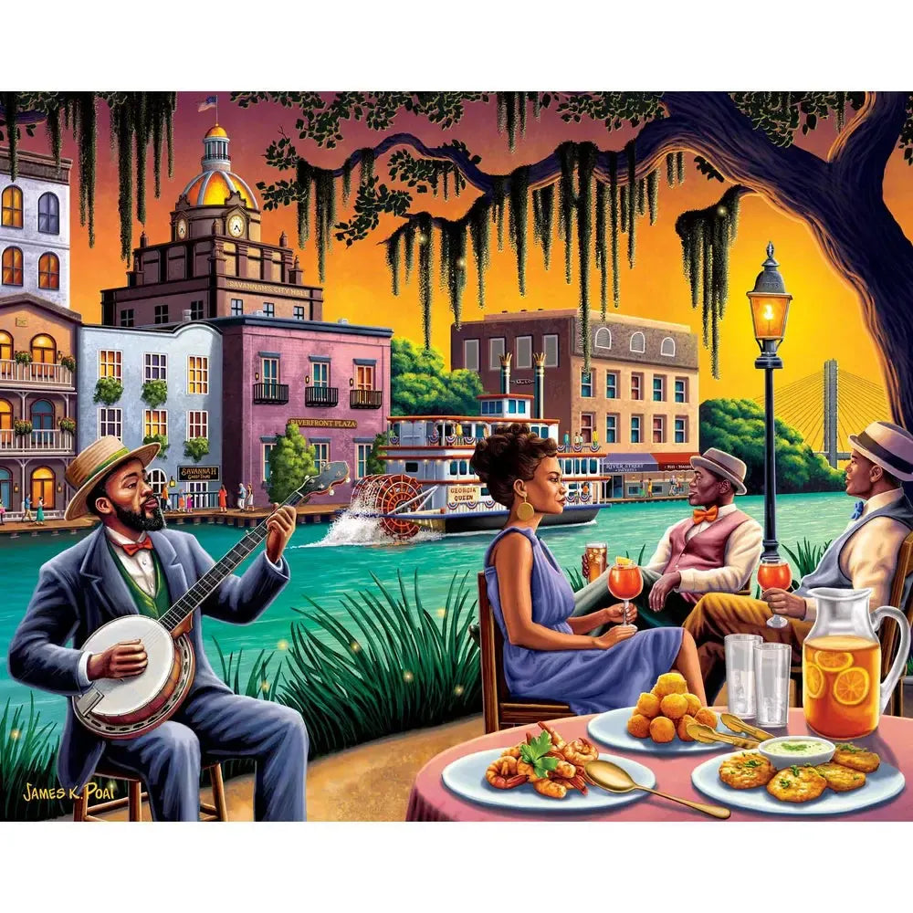 Savannah Georgia 210 Piece Jigsaw Puzzle Boardwalk