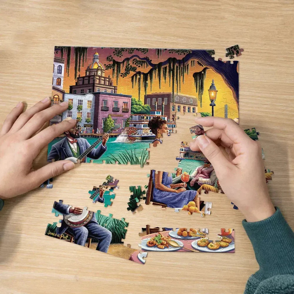 Savannah Georgia 210 Piece Jigsaw Puzzle Boardwalk