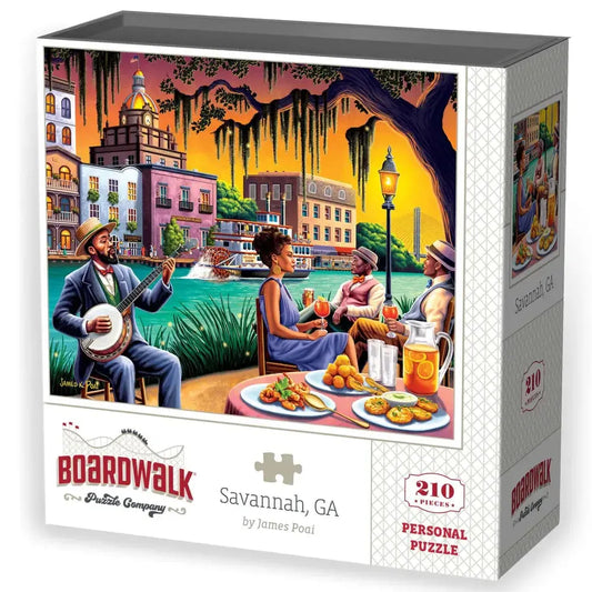 Savannah Georgia 210 Piece Jigsaw Puzzle Boardwalk