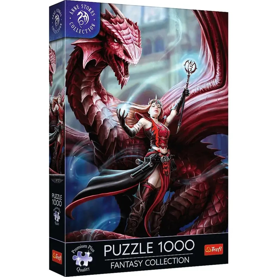 Scarlet Mage by Anne Stokes 1000 Piece Jigsaw Puzzle Trefl
