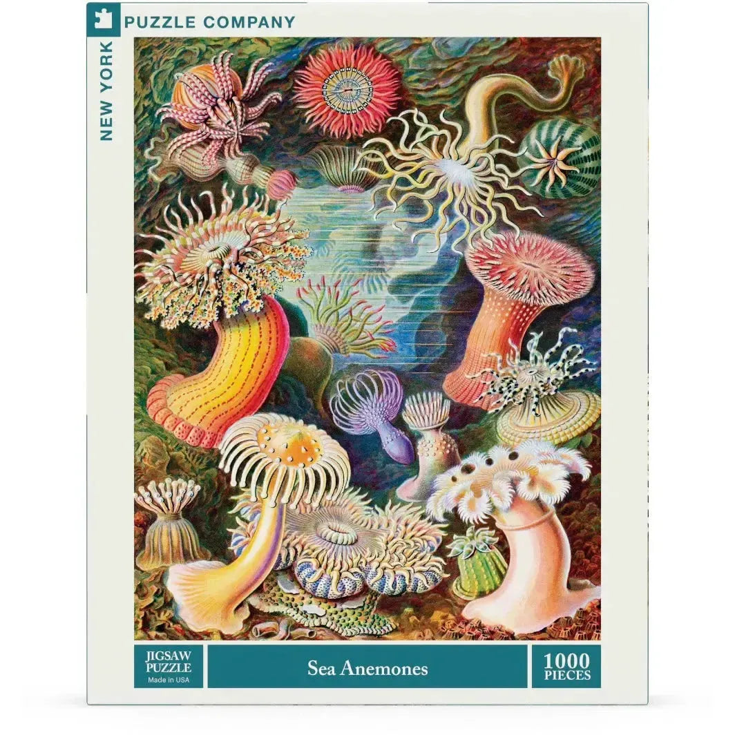Sea Anemones 1000 Piece Jigsaw Puzzle NYPC