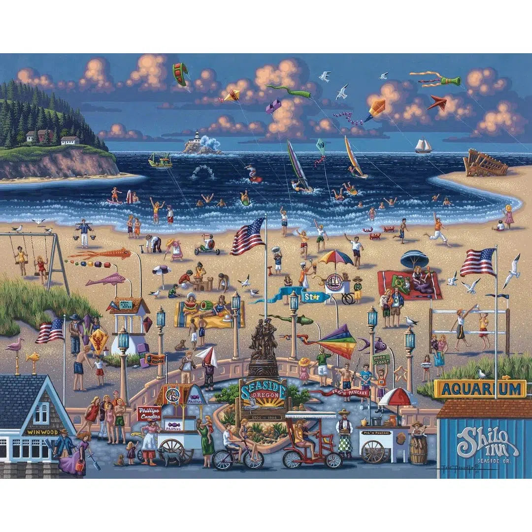 Seaside 210 Piece Jigsaw Puzzle Dowdle