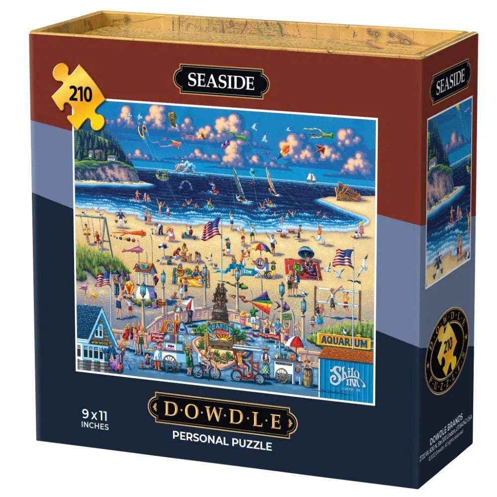 Seaside 210 Piece Jigsaw Puzzle Dowdle