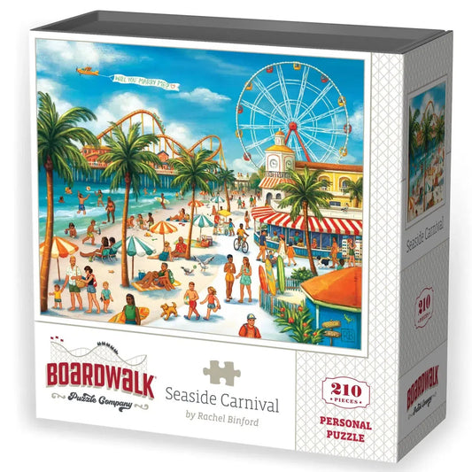 Seaside Carnival 210 Piece Jigsaw Puzzle Boardwalk