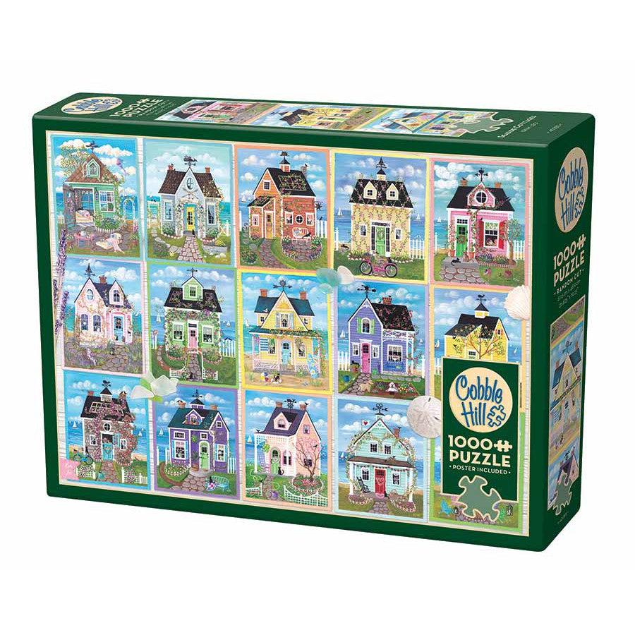 Seaside Cottages 1000 Piece Jigsaw Puzzle Cobble Hill