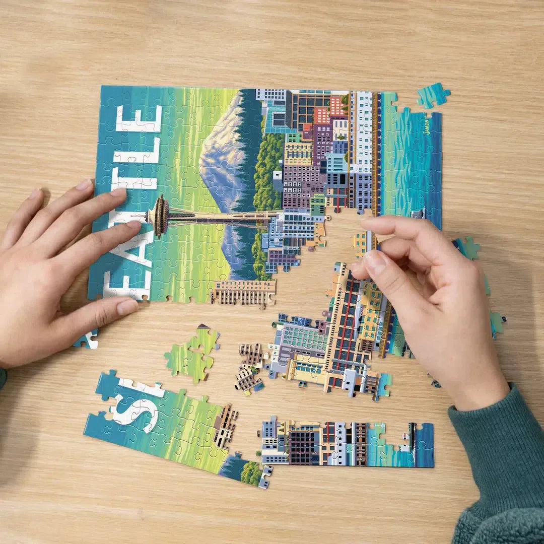 Seattle 210 Piece Jigsaw Puzzle Boardwalk