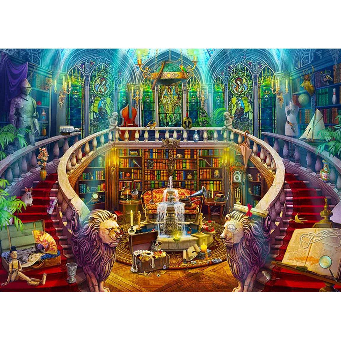 Seek & Find Library 1000 Piece Jigsaw Puzzle Springbok