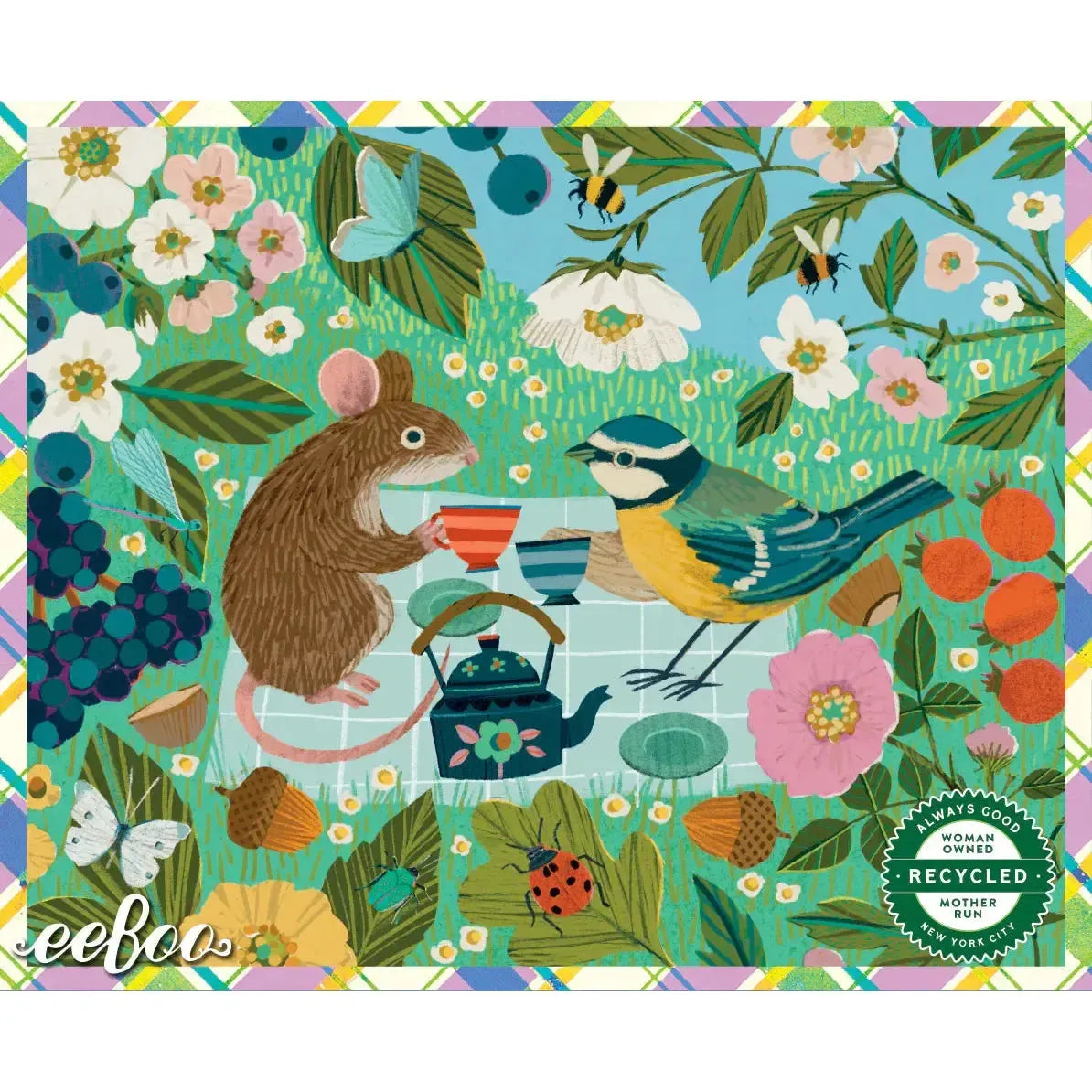 Set of 4 Victoria Ball 36 Piece Mini Jigsaw Puzzles eeBoo