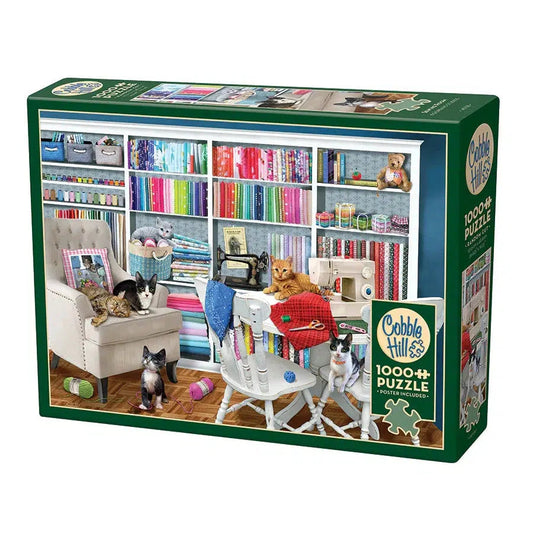 Sewing Room 1000 Piece Jigsaw Puzzle Cobble Hill