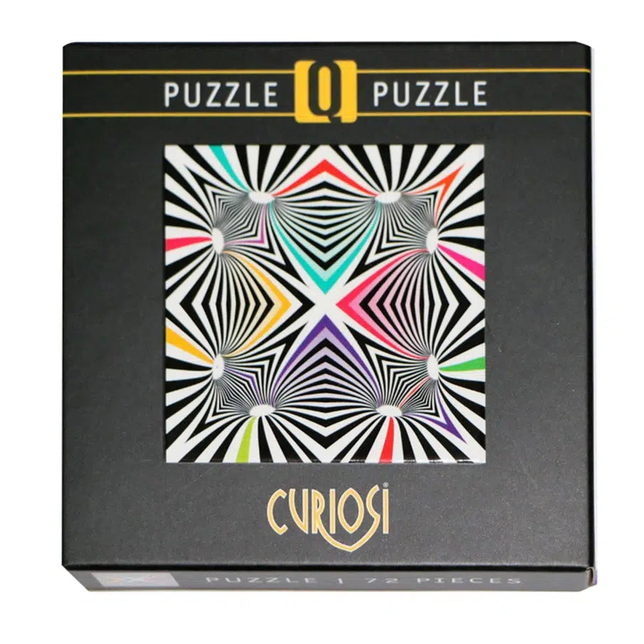 Shake #3 Q 72 Piece Pocket Jigsaw Puzzle Curiosi