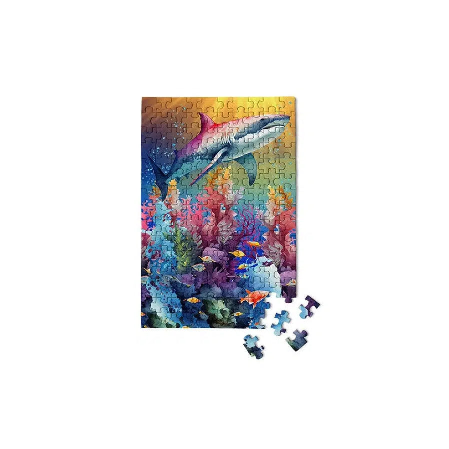 Shark Reef 150 Piece Mini Jigsaw Puzzle Micro Puzzles