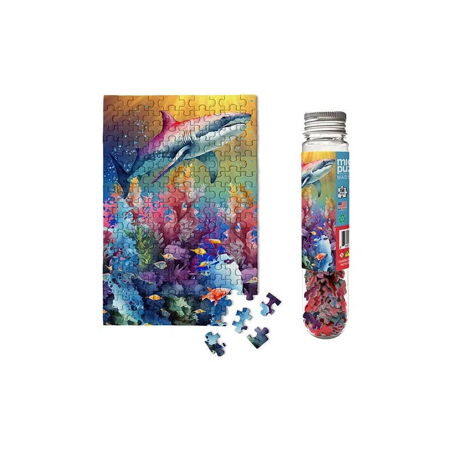 Shark Reef 150 Piece Mini Jigsaw Puzzle Micro Puzzles