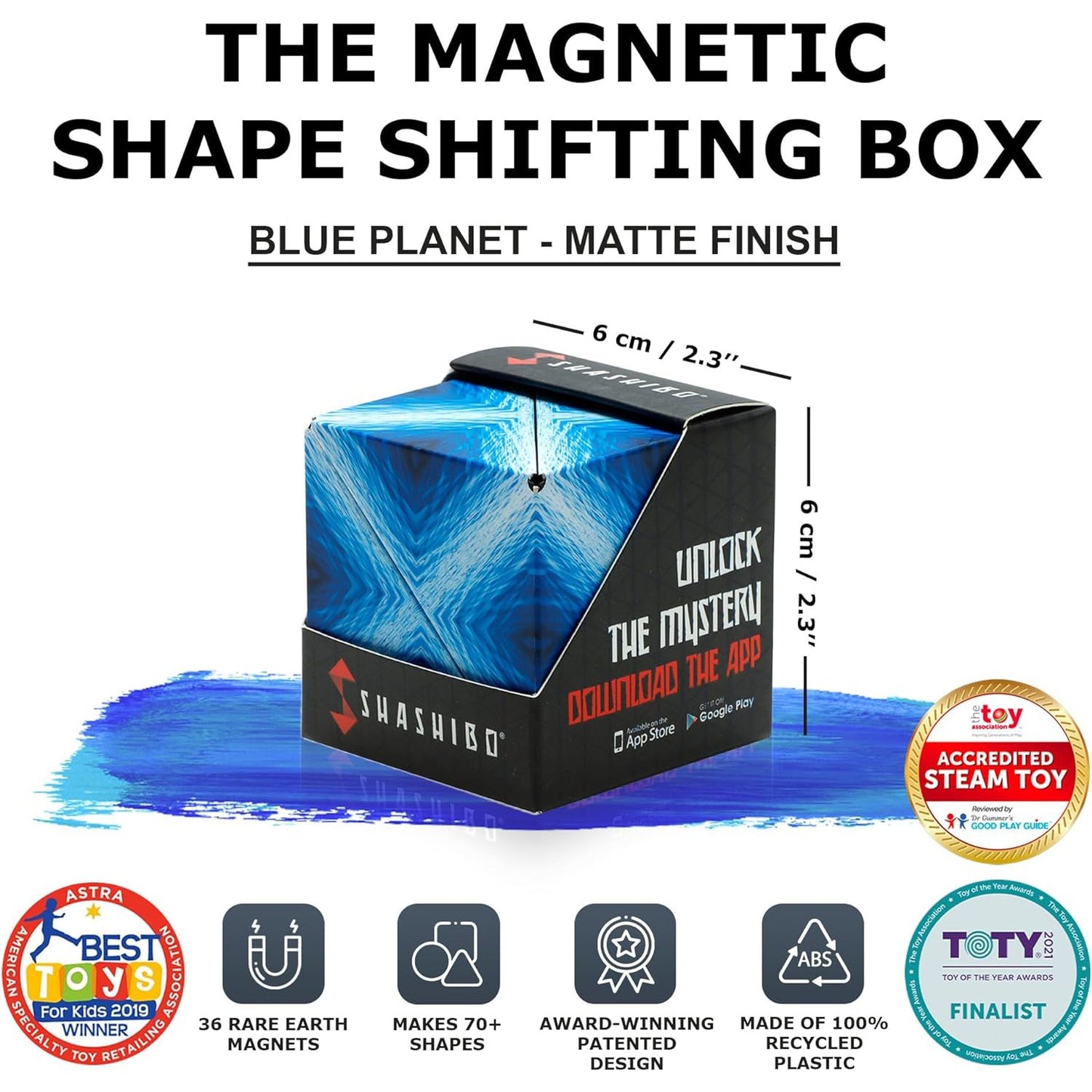 Shashibo Brain Teaser Puzzle Box Fidget Toy