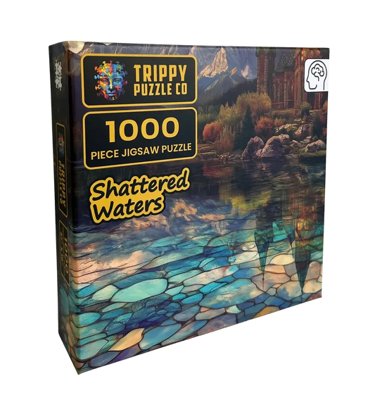 Shattered Waters 1000 Piece Jigsaw Puzzle Trippy