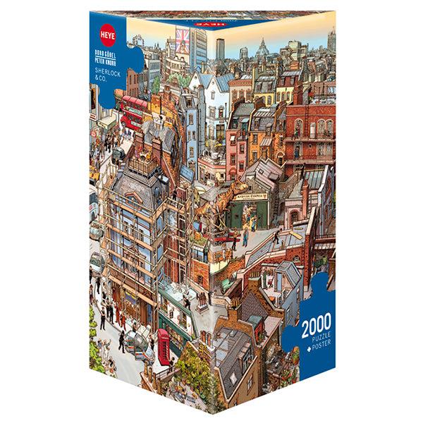 Sherlock & Co. 2000 Piece Jigsaw Puzzle Heye