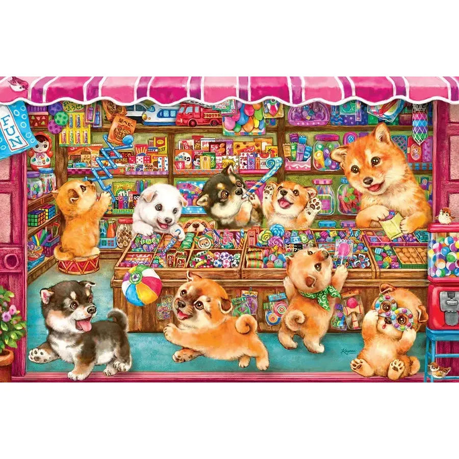 Shiba's Candy Store 35 Piece Floor Jigsaw Puzzle Cobble Hill