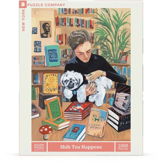 Shih Tzu Happens by Jenny Kroik 1000 Piece Jigsaw Puzzle NYPC