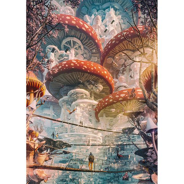 Shroomland Future Cities 1000 Piece Jigsaw Puzzle Heye