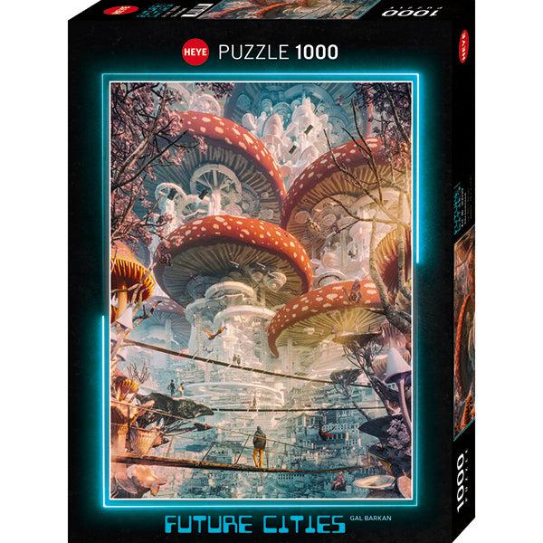 Shroomland Future Cities 1000 Piece Jigsaw Puzzle Heye