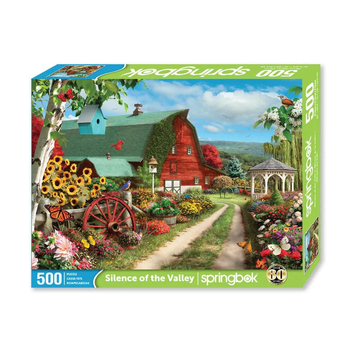 Silence of the Valley 500 Piece Jigsaw Puzzle Springbok