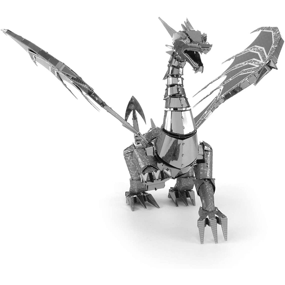 Silver Dragon Premium 3D Steel Model Kit Metal Earth