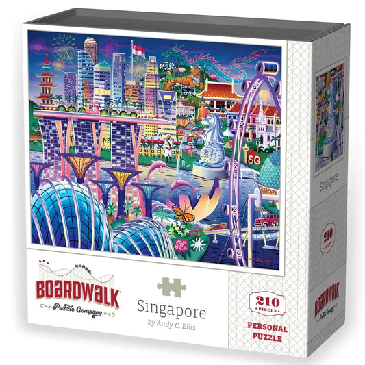 Singapore 210 Piece Jigsaw Puzzle Boardwalk