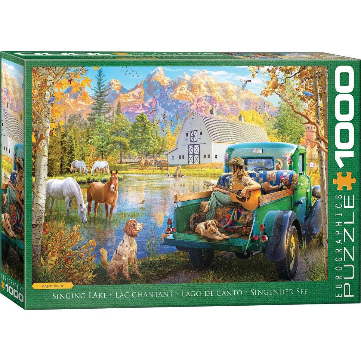 Singing Lake 1000 Piece Jigsaw Puzzle Eurographics