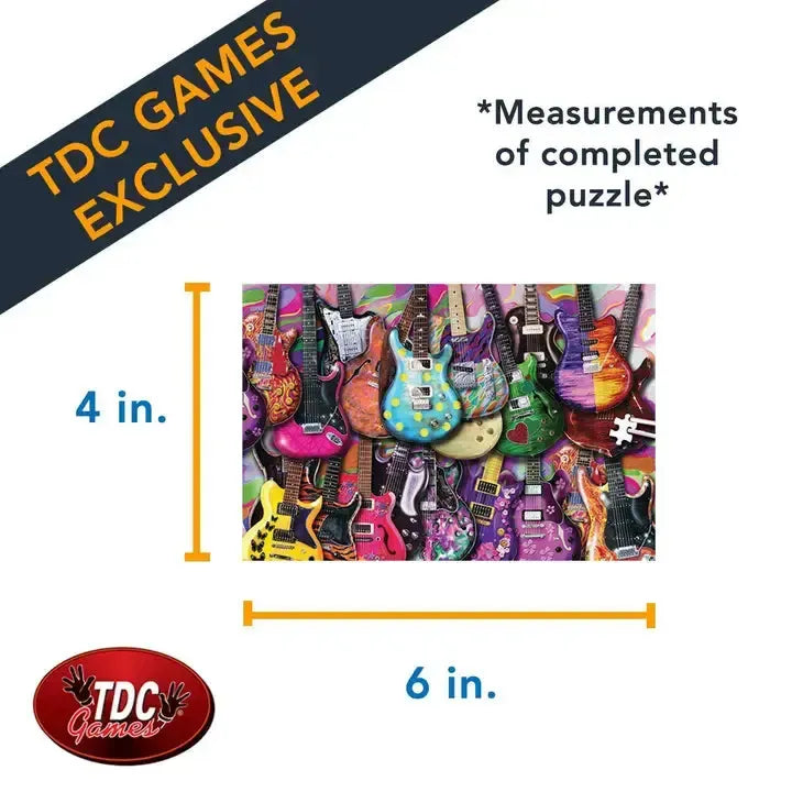 Six String Sling 234 Piece "World's Smallest" Jigsaw Puzzle TDC