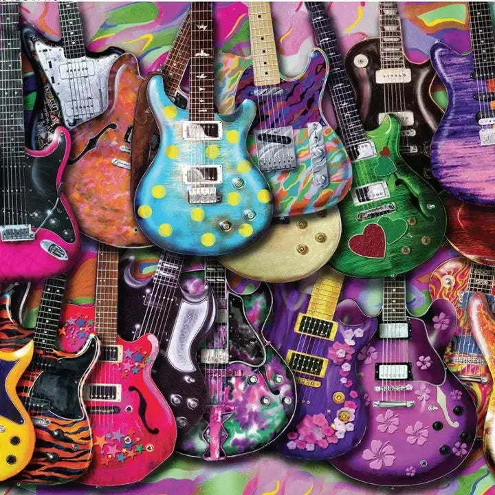 Six String Sling 234 Piece "World's Smallest" Jigsaw Puzzle TDC