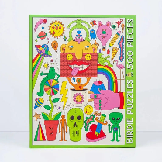 Sketchbook 500 Piece Jigsaw Puzzle Birdie