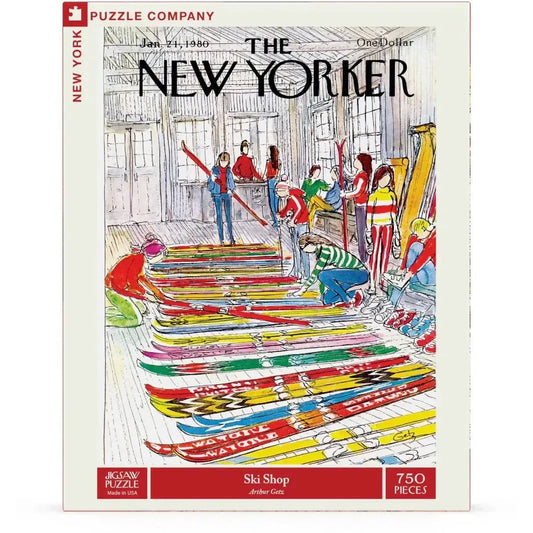 Ski Shop The New Yorker 750 Piece Jigsaw Puzzle NYPC