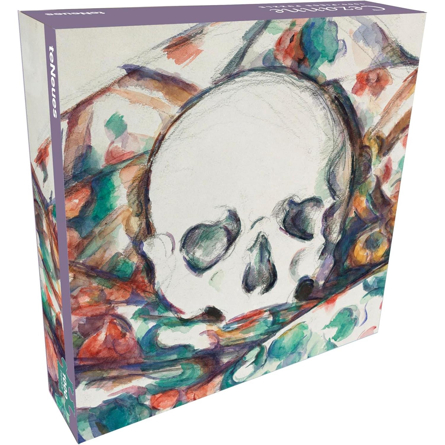 Skull on a Curtain by Cezanne 1000 Piece Jigsaw Puzzle teNeues