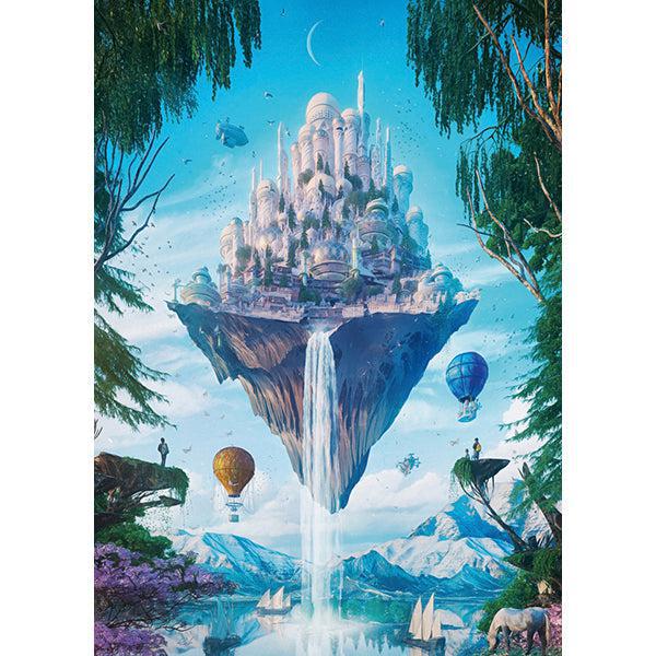 Sky Isle Future Cities 1000 Piece Jigsaw Puzzle Heye