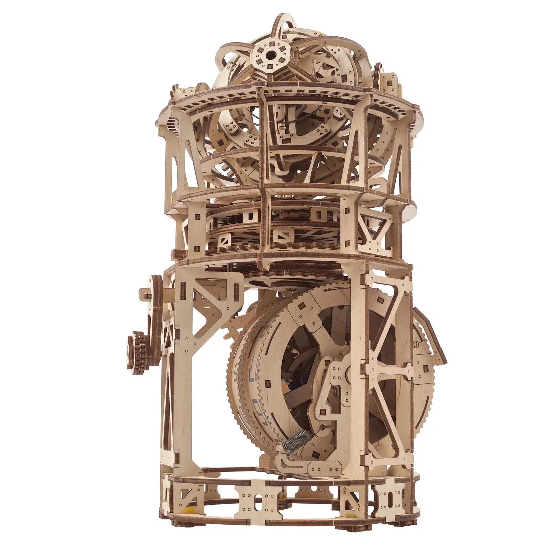 Sky Watcher Tourbillon Table Clock 3D Wood Model Kit UGEARS