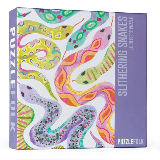 Slithering Snakes 1000 Piece Jigsaw Puzzle PuzzleFolk