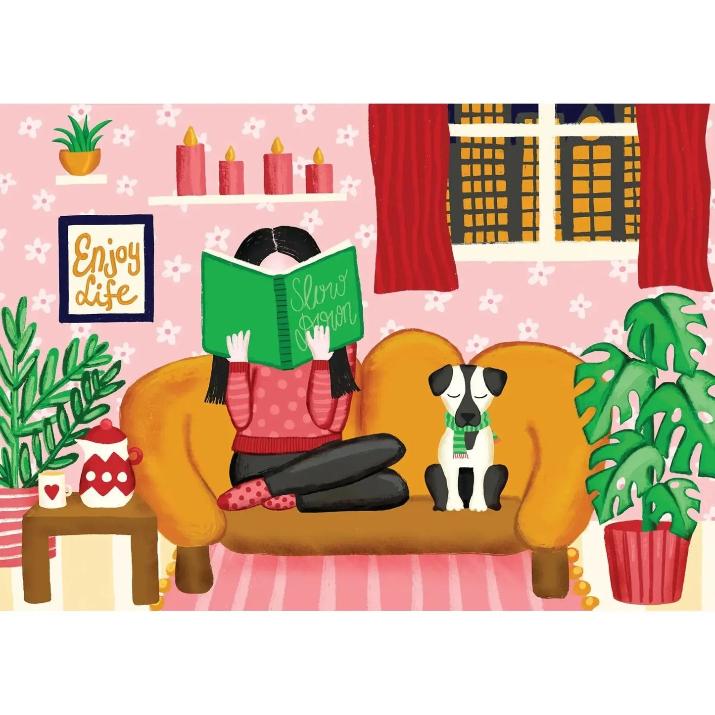 Slow Down 1000 Piece Jigsaw Puzzle Enjoy