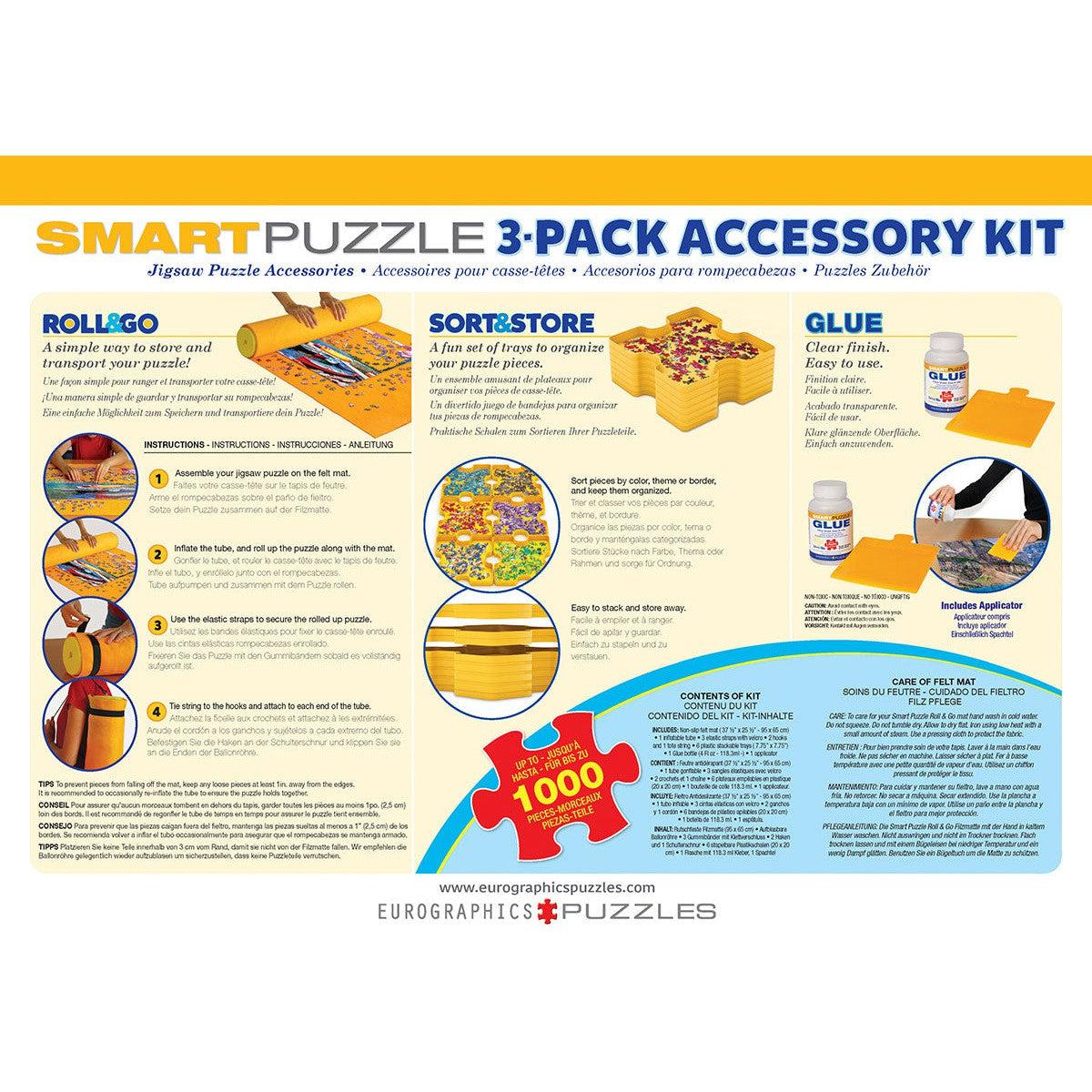 Smart Puzzle 3-Pack Accessory Kit Eurographics