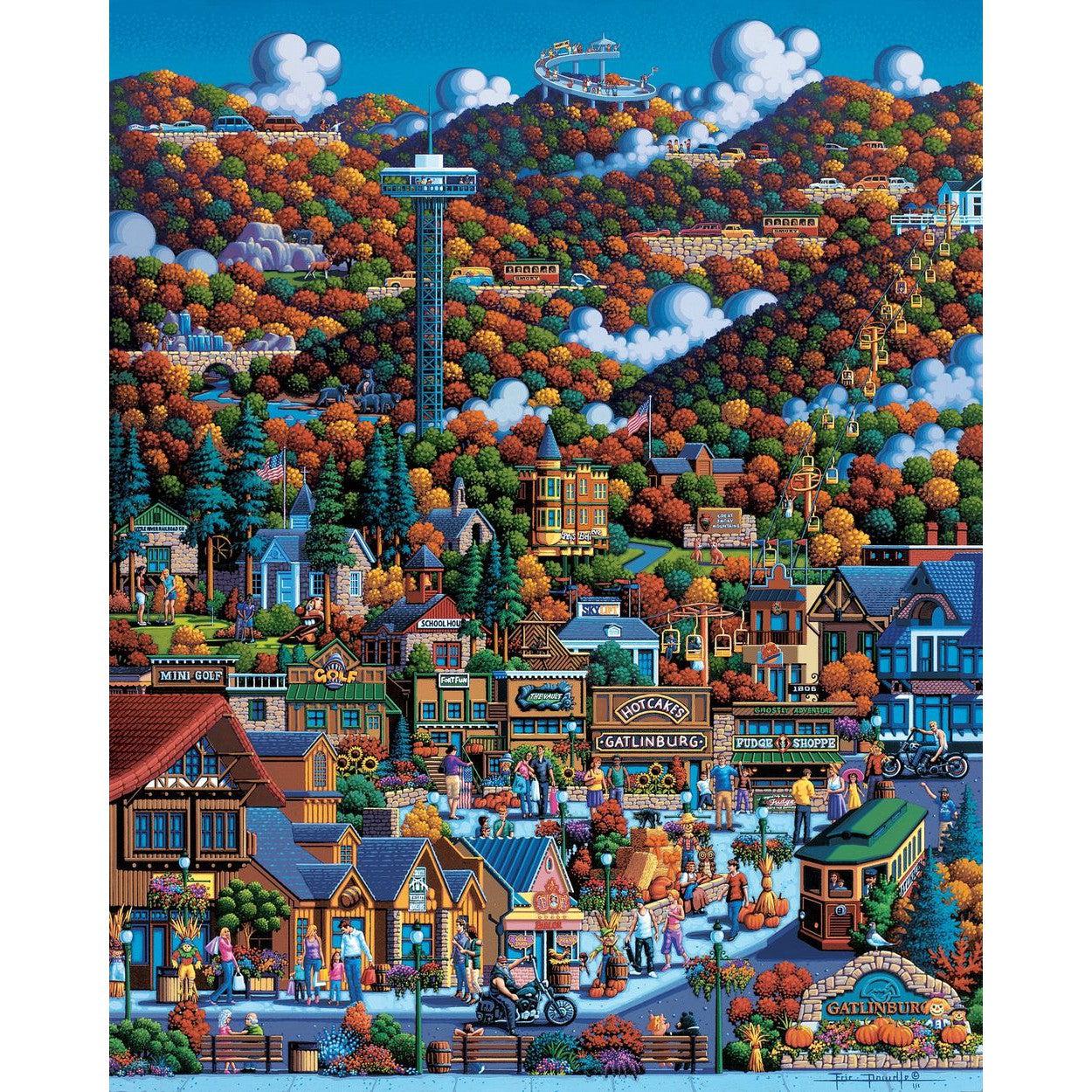 Smoky Mountains National Park 210 Piece Jigsaw Puzzle Dowdle