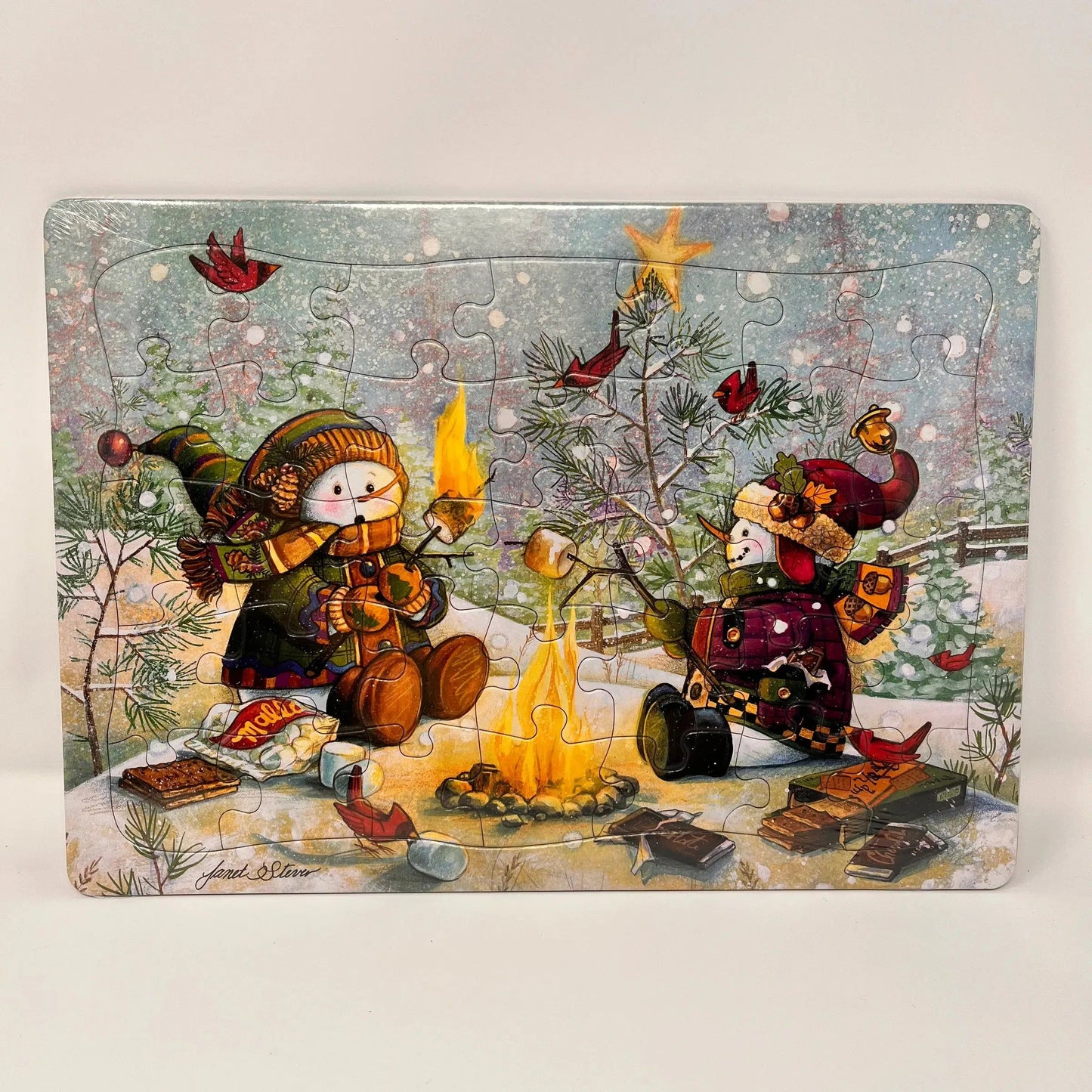 S'more Friends 35 Piece Tray Jigsaw Puzzle Cobble Hill