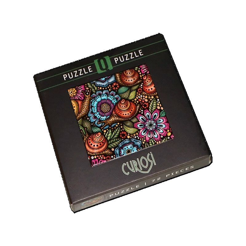 Snail 72 Piece Pocket Jigsaw Puzzle Curiosi