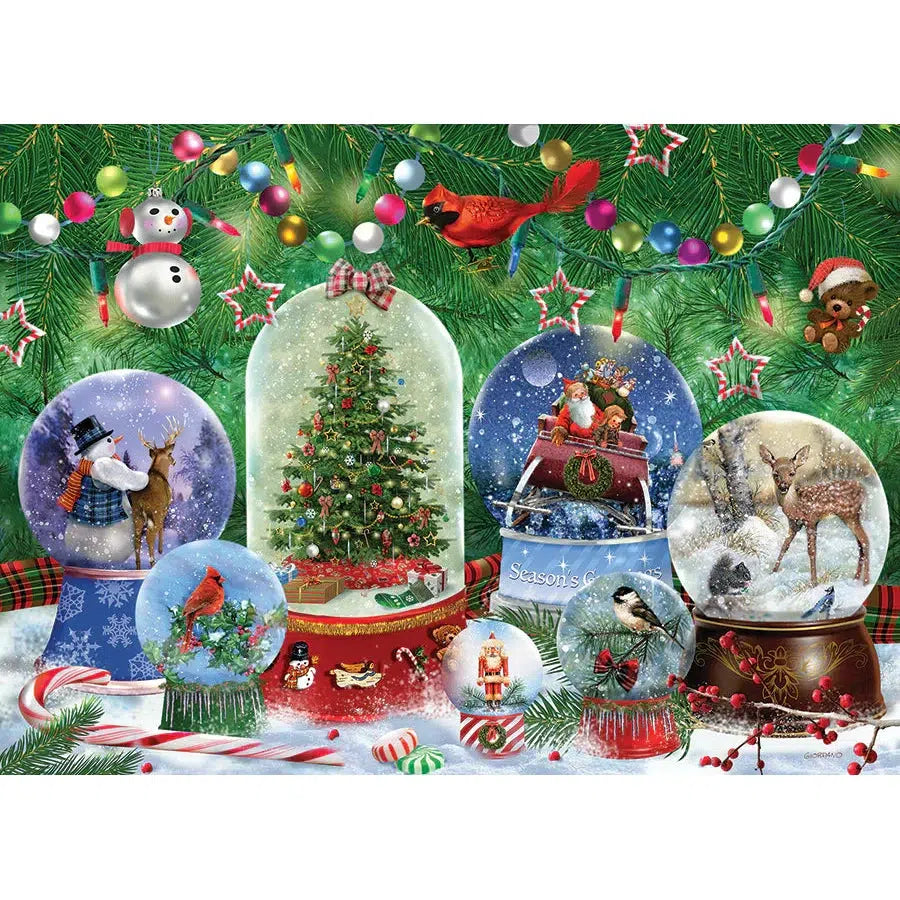 Snow Globes 500 Piece Jigsaw Puzzle Cobble Hill