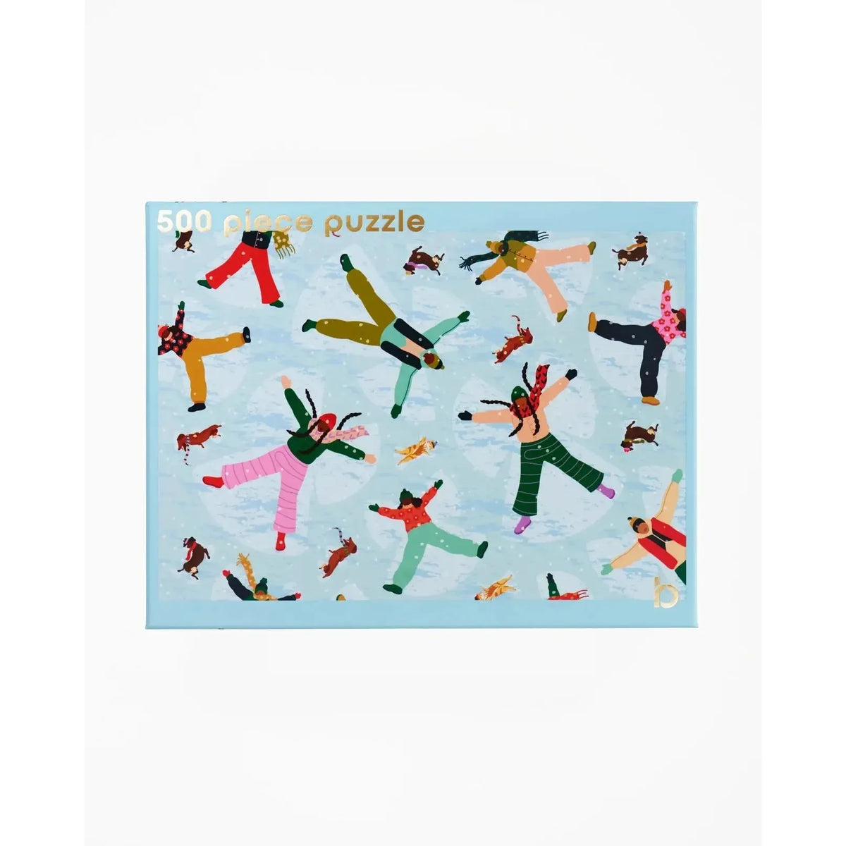 Snow Much Fun 500 Piece Soft Touch Jigsaw Puzzle Be Rooted