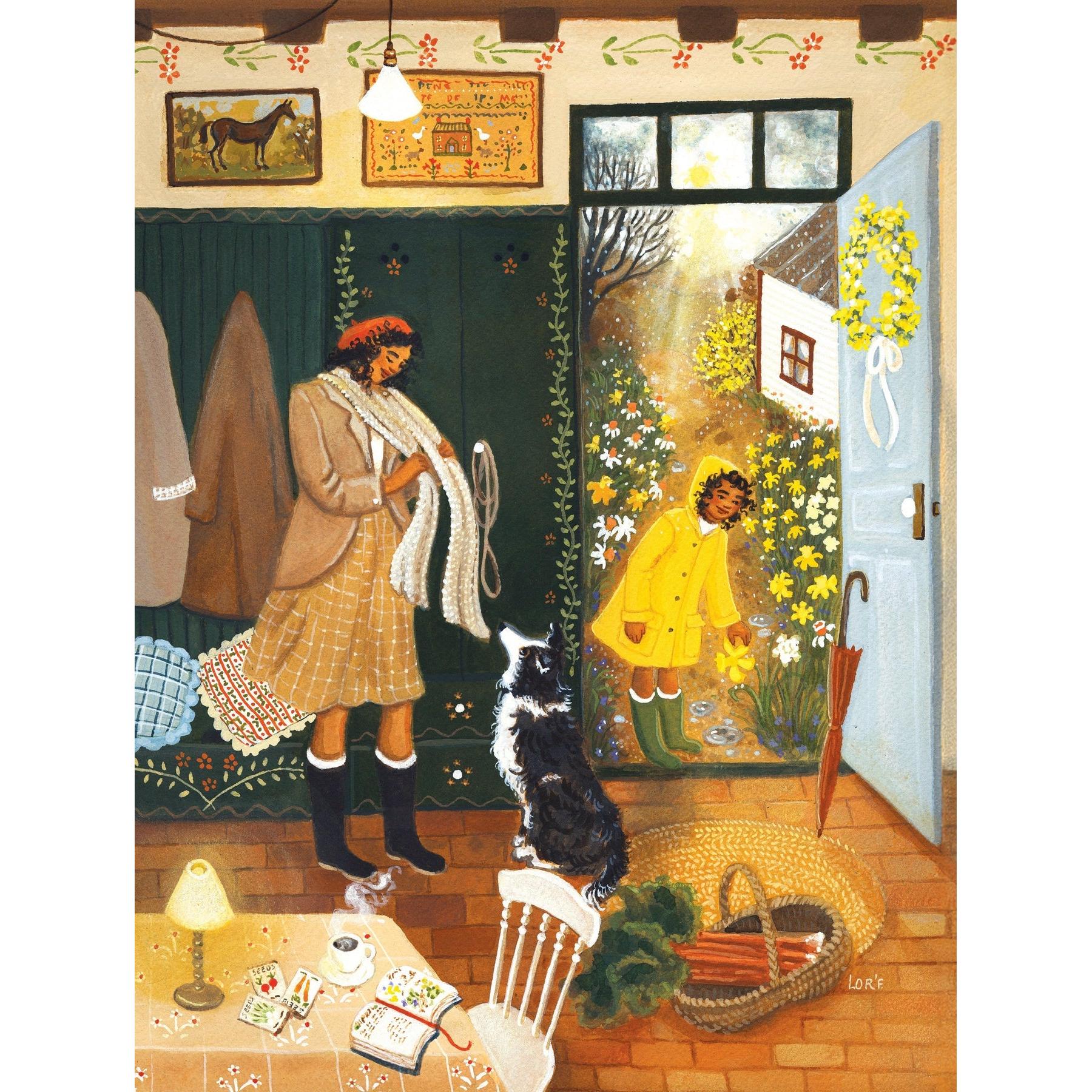 Snow to Rain by Loré Pemberton 500 Piece Jigsaw Puzzle NYPC