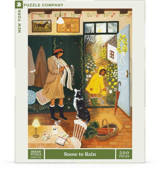 Snow to Rain by Loré Pemberton 500 Piece Jigsaw Puzzle NYPC
