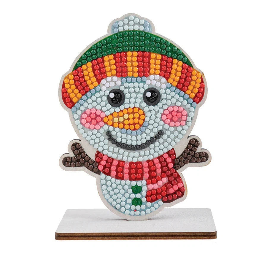 Snowman Crystal Art Festive Buddies Kit Craft Buddy