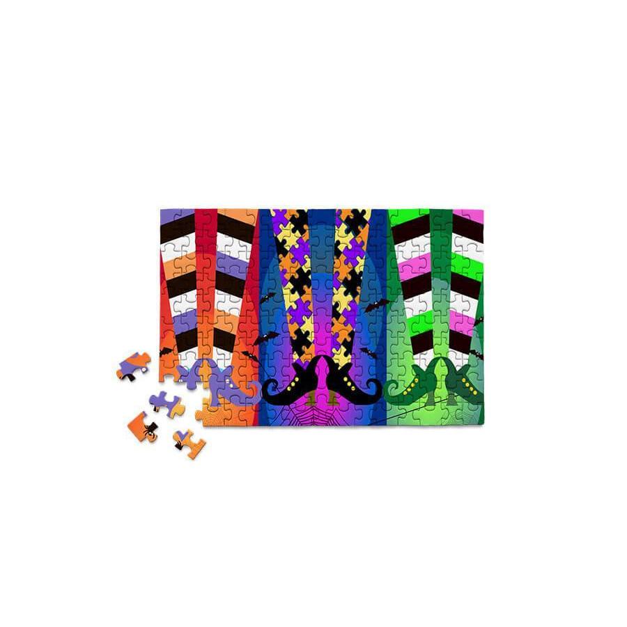 Sock-Tober 150 Piece Mini Jigsaw Puzzle Micro Puzzles