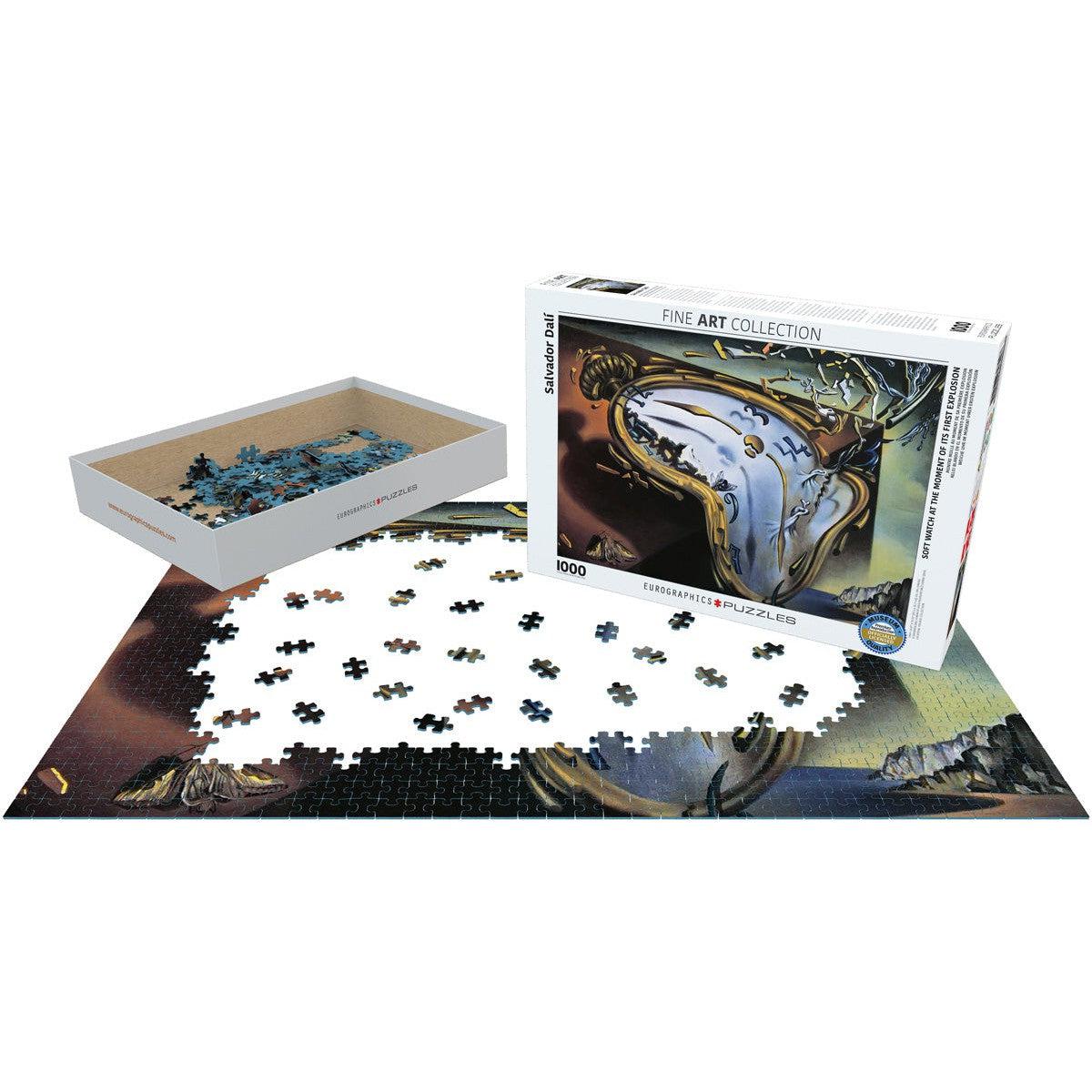 Soft Watch At Moment of First Explosion 1000 Piece Jigsaw Puzzle Eurographics