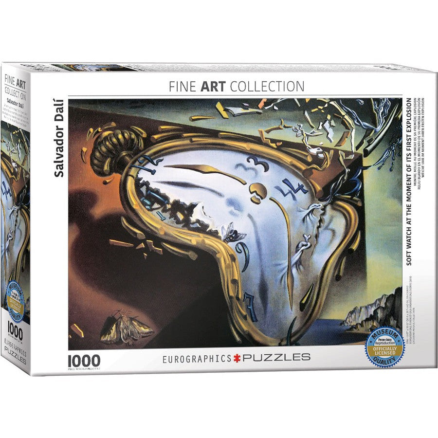 Soft Watch At Moment of First Explosion 1000 Piece Jigsaw Puzzle Eurographics